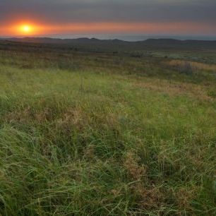 輸入壁紙 カスタム壁紙 PHOTOWALL / Steppe Landscape at Sunset (e332026)
