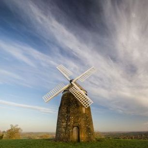 輸入壁紙 カスタム壁紙 PHOTOWALL / Windmill at Tysoe (e332111)