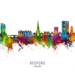 輸入壁紙 カスタム壁紙 PHOTOWALL / Bedford England Skyline (e332856)