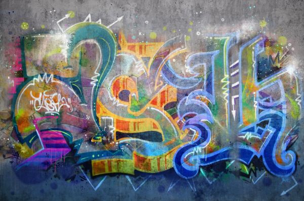輸入壁紙 カスタム壁紙 PHOTOWALL / Graffiti Wall (e335266)