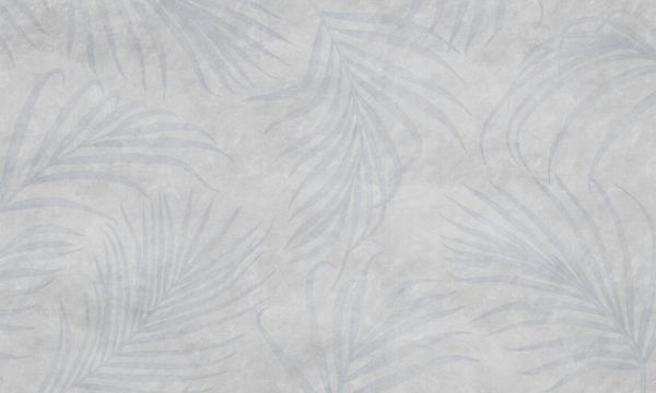 輸入壁紙 カスタム壁紙 PHOTOWALL / Faded Palm Leaves Ice (e336891)