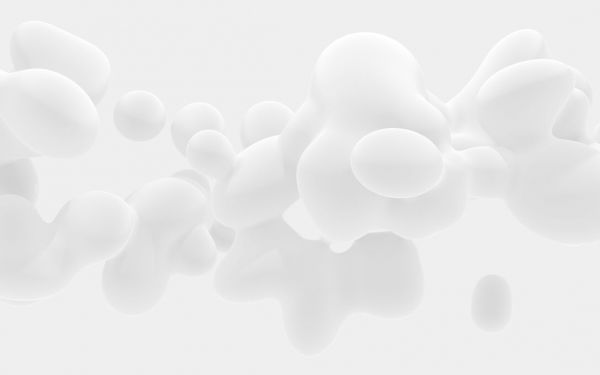 輸入壁紙 カスタム壁紙 PHOTOWALL / Floating Subtle White Fluid (e338103)