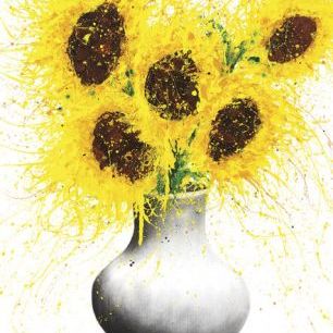 輸入壁紙 カスタム壁紙 PHOTOWALL / Sunflower Song (e338689)