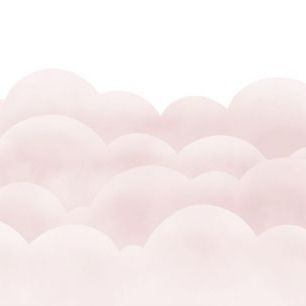 輸入壁紙 カスタム壁紙 PHOTOWALL / Bubblegum Clouds (e84413)