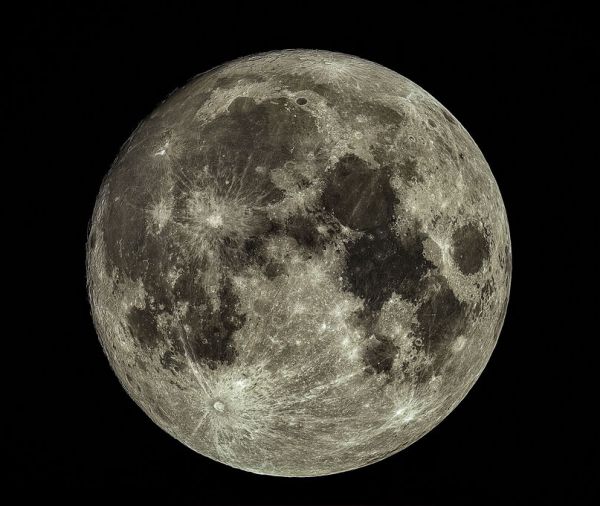 輸入壁紙 カスタム壁紙 PHOTOWALL / Full Moon (e337102)