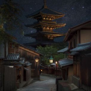 輸入壁紙 カスタム壁紙 PHOTOWALL / Kyoto Night (e84027)