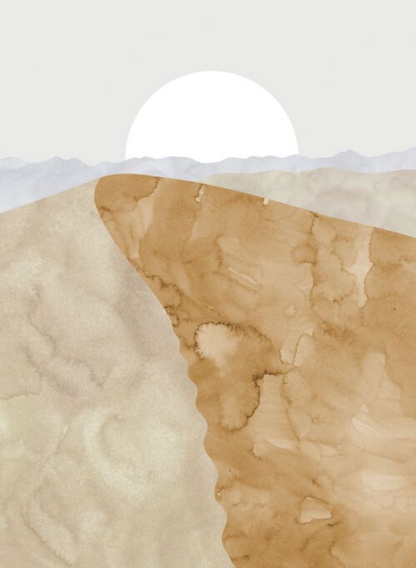 輸入壁紙 カスタム壁紙 PHOTOWALL / Sand Dune (e84344)