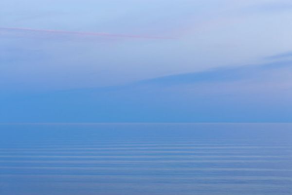 輸入壁紙 カスタム壁紙 PHOTOWALL / Blue Evening at Sea (e84535)