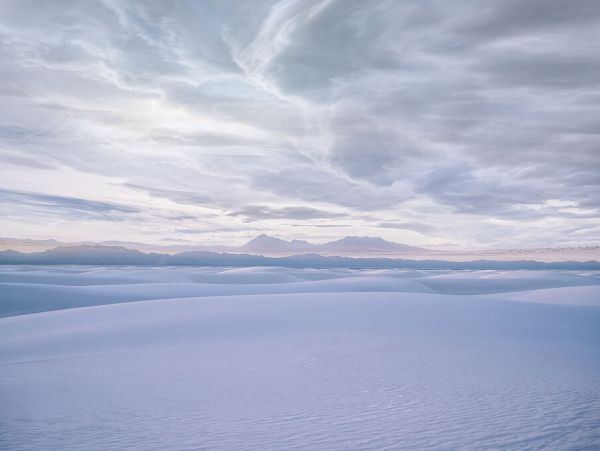 輸入壁紙 カスタム壁紙 PHOTOWALL / Snow and Cloudy Sky (e84404)