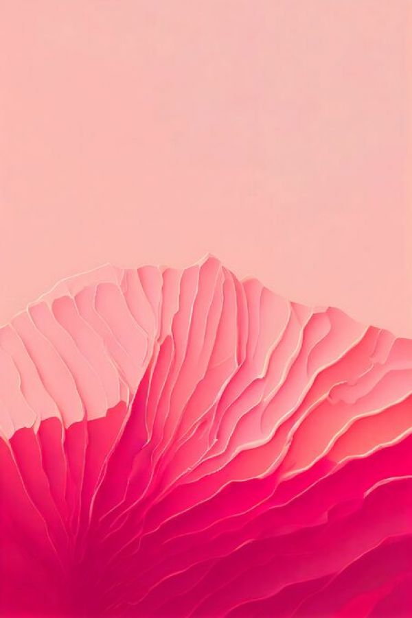 輸入壁紙 カスタム壁紙 PHOTOWALL / Pink Coral (e85515)