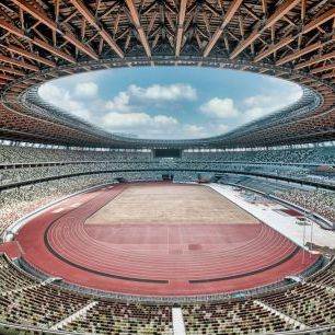 輸入壁紙 カスタム壁紙 PHOTOWALL / Tokyo 2020 Olympic Stadium (e85674)