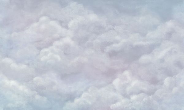 輸入壁紙 カスタム壁紙 PHOTOWALL / Tender Clouds - Purple (e93090)