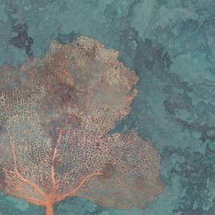 輸入壁紙 カスタム壁紙 PHOTOWALL / Copper Coral (e330193)