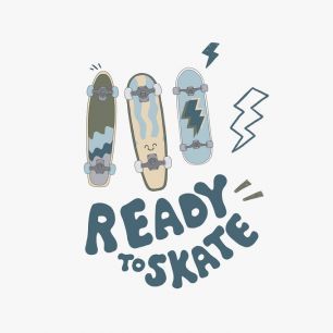 輸入壁紙 カスタム壁紙 PHOTOWALL / Ready to Skate II (e85835)