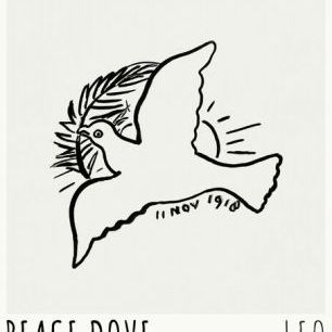 輸入壁紙 カスタム壁紙 PHOTOWALL / Peace Dove (e93382)